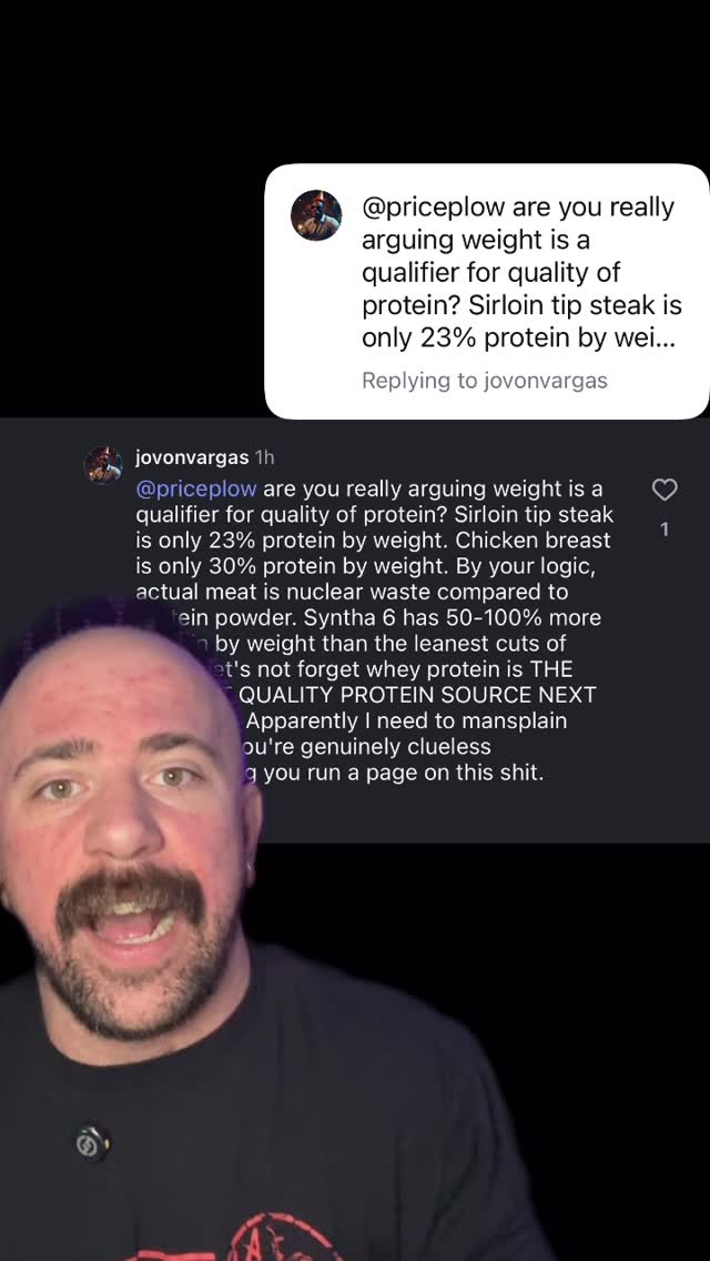 Don’t buy protein powder that is 47% protein