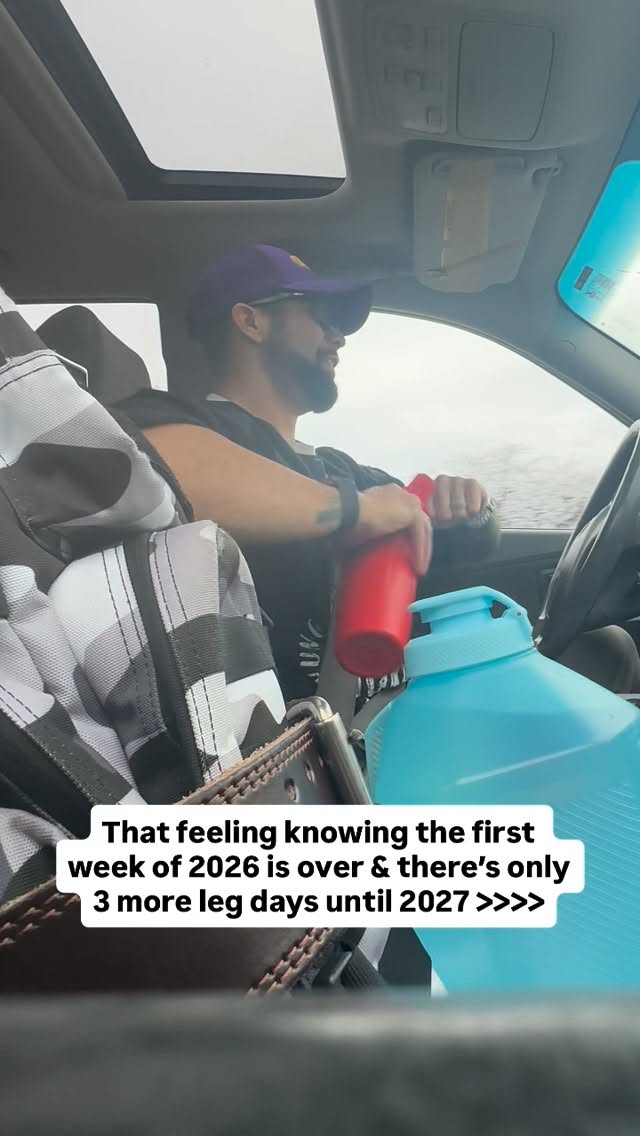 Only 3 more leg days until 2027 