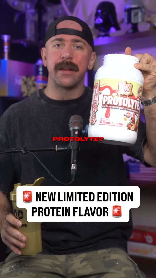 New limited edition protein flavor from @vmisports 