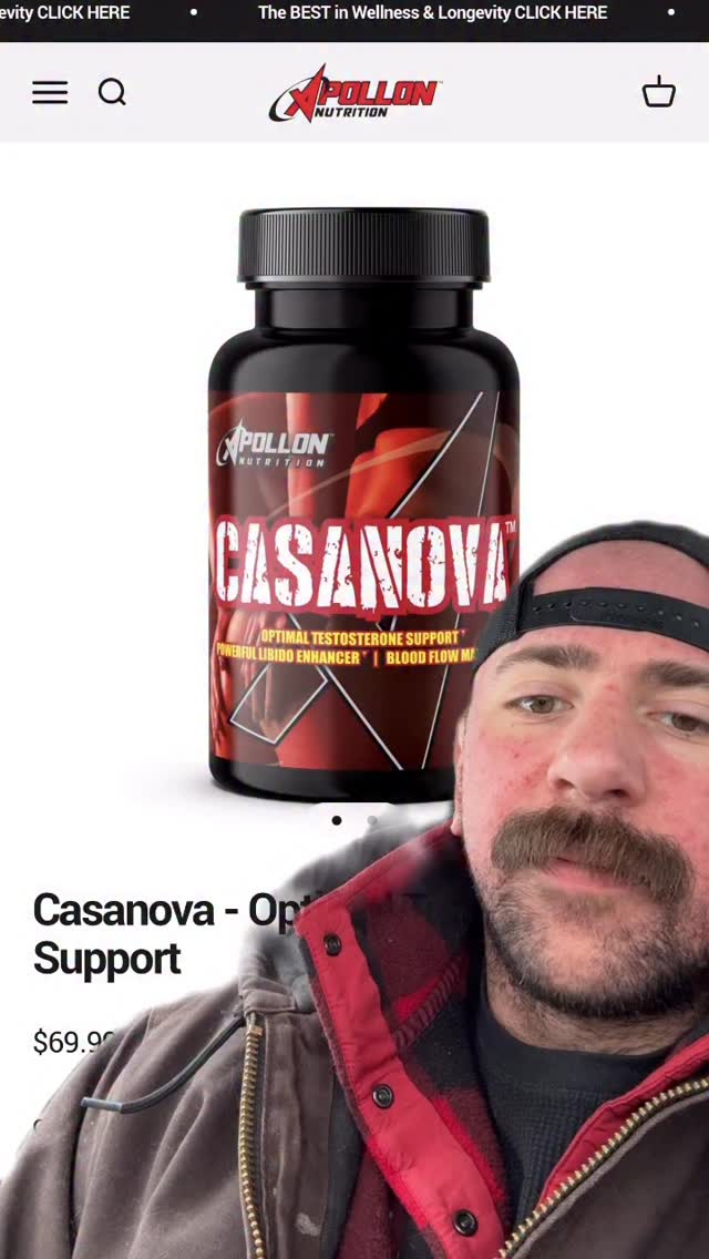 Casanova is new and reformulated for Valentine’s Day!