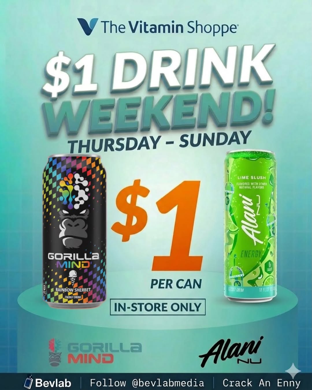 $1 @gorillamindenergy x @alaninutrition  