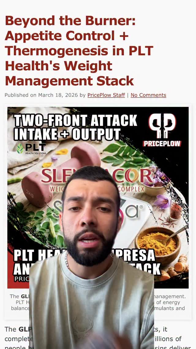 Would you try this weight management stack from @plthealthsolutions