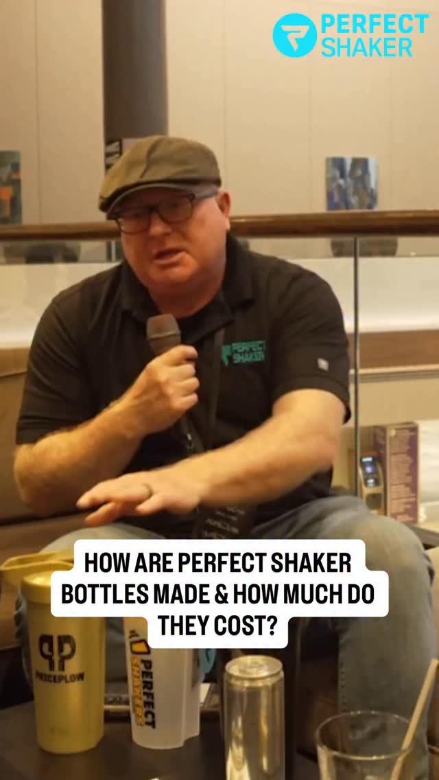 How are @perfectshaker bottles made?