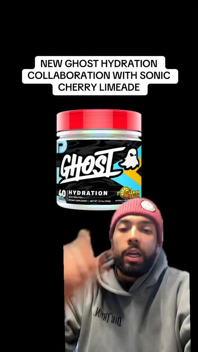 @ghostlifestyle x @sonicdrivein Cherry Limeade  