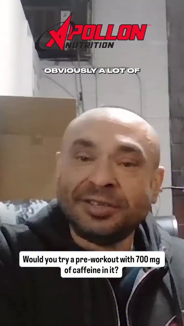 Would you try a pre-workout with 700mg of caffeine?