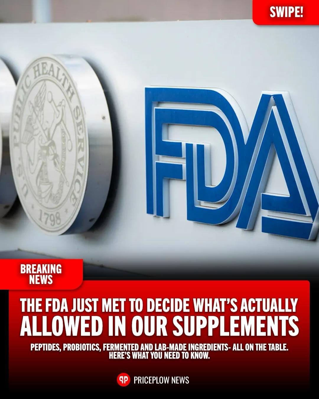 The FDA just met with the industry to discuss what’s allowed in supplements: here’s what you need to know.