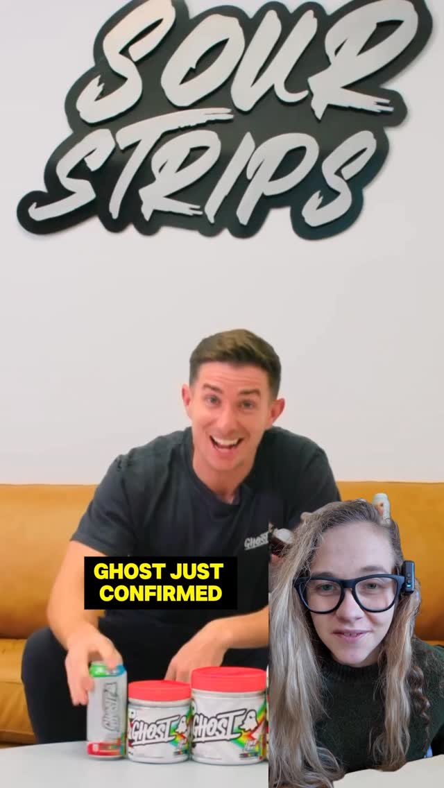 @sourstrips x @ghostenergy is BACK BABY…
