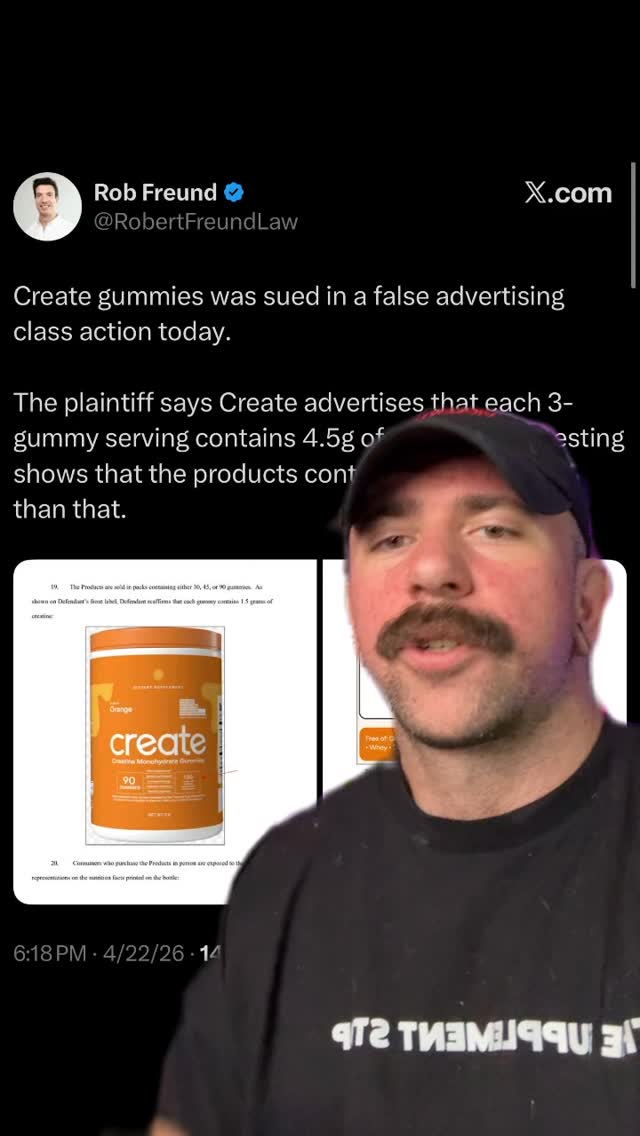 Would you try the @rawnutrition creatine gummies?