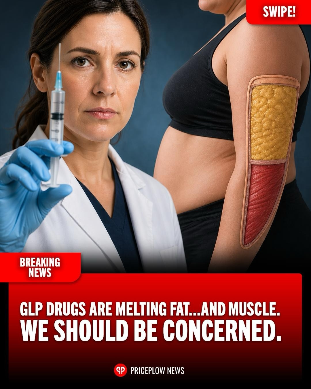 Losing muscle mass is one of the key hurdles with aging and GLP drugs are only making it worse. Check out this ingredient from @plthealthsolutions that combats the challenge
