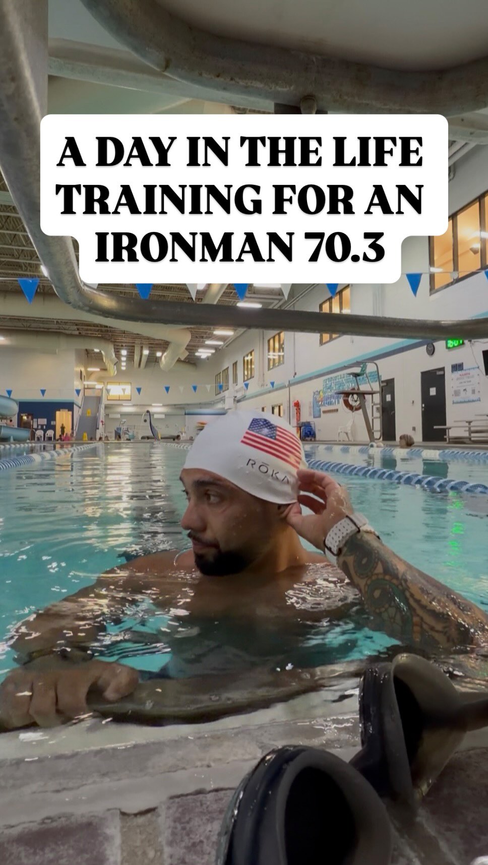 A Day in the Life Training for an Ironman 70.3