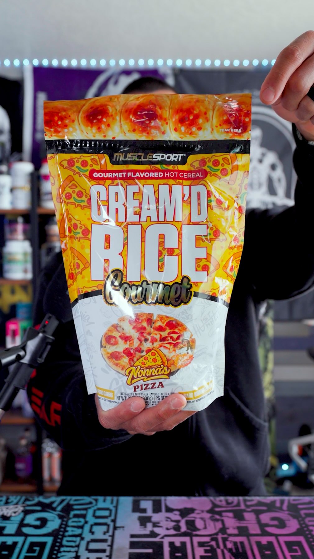 Pizza flavored cream of rice… you need to see this 🤯