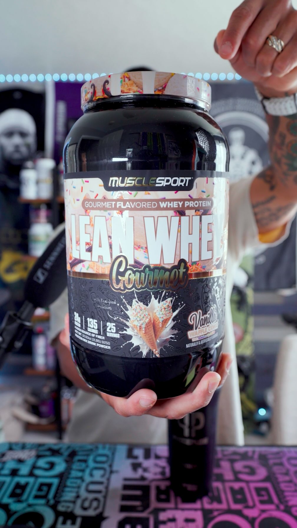 Leave it to @suppchefofficial_ to level up vanilla protein 🔥 would you try this flavor?