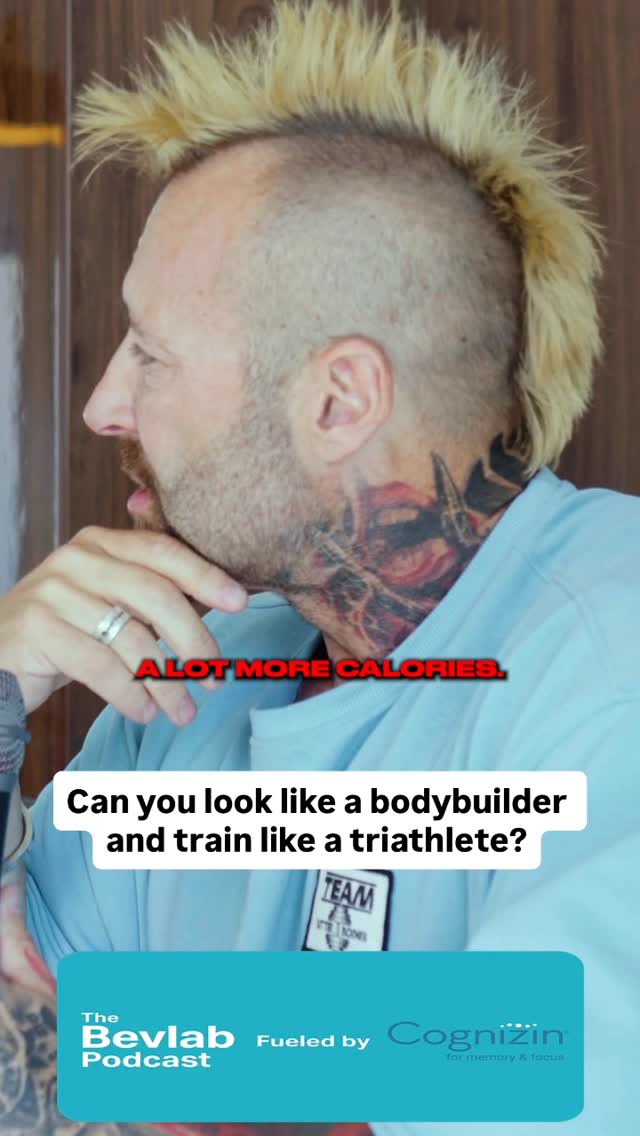 Can you look like a bodybuilder and train like a triathlete?