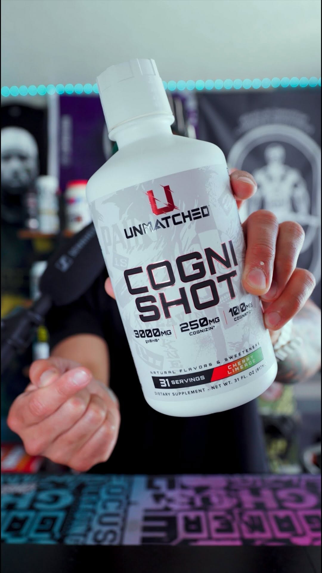 How would you utilize CogniShot from @unmatchedsupps 