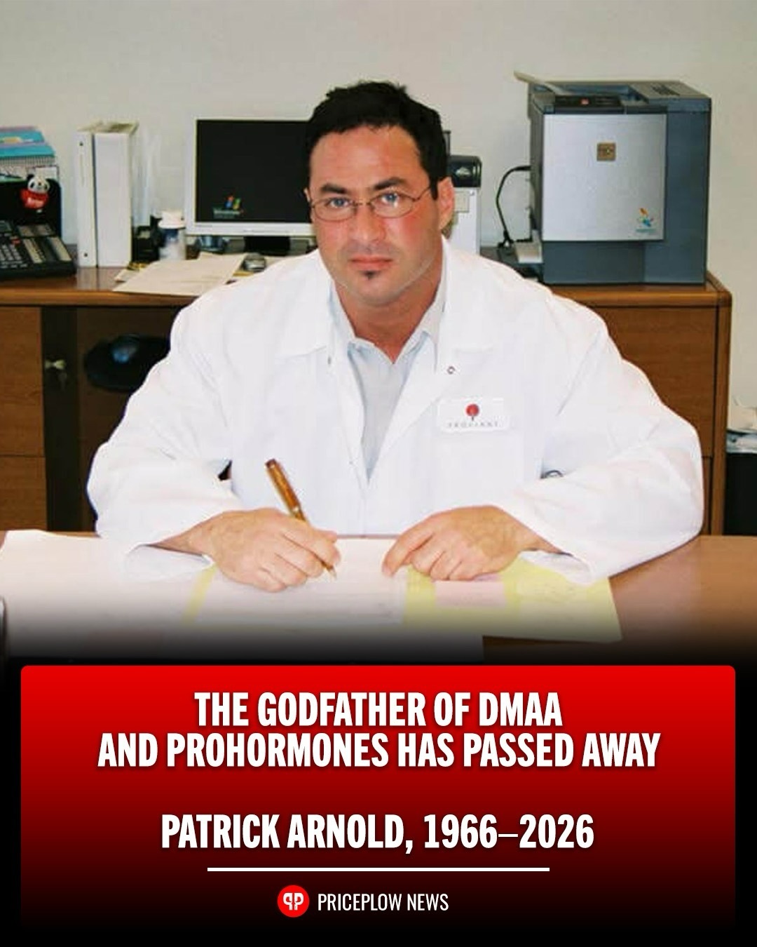 Thank you Patrick Arnold for your contributions to sports nutrition