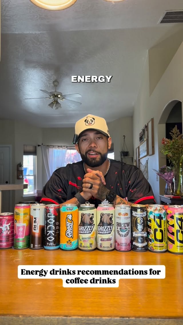 Energy drinks you need to share with a coffee drinker