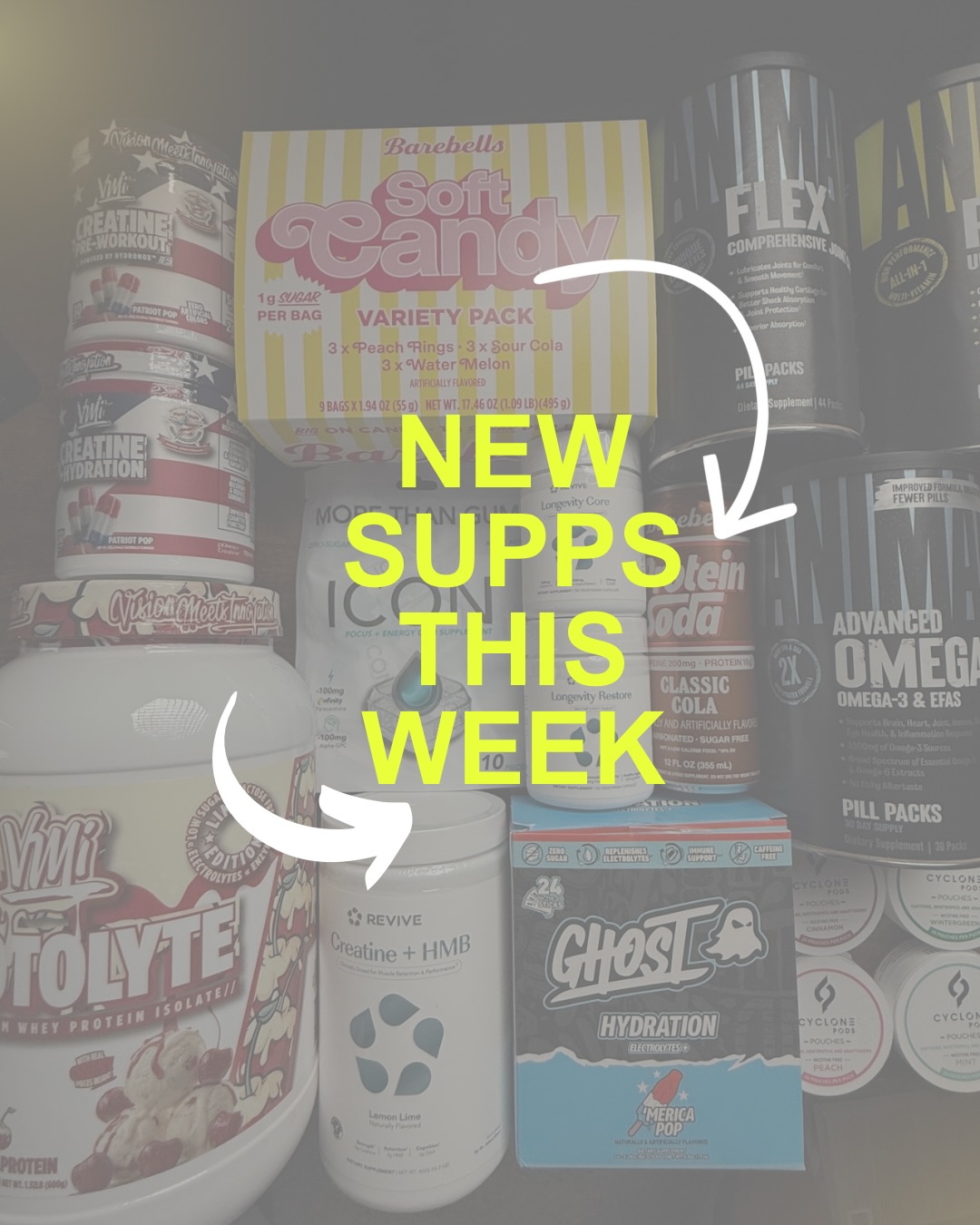 NEW SUPPS WE GOT IN THIS WEEK