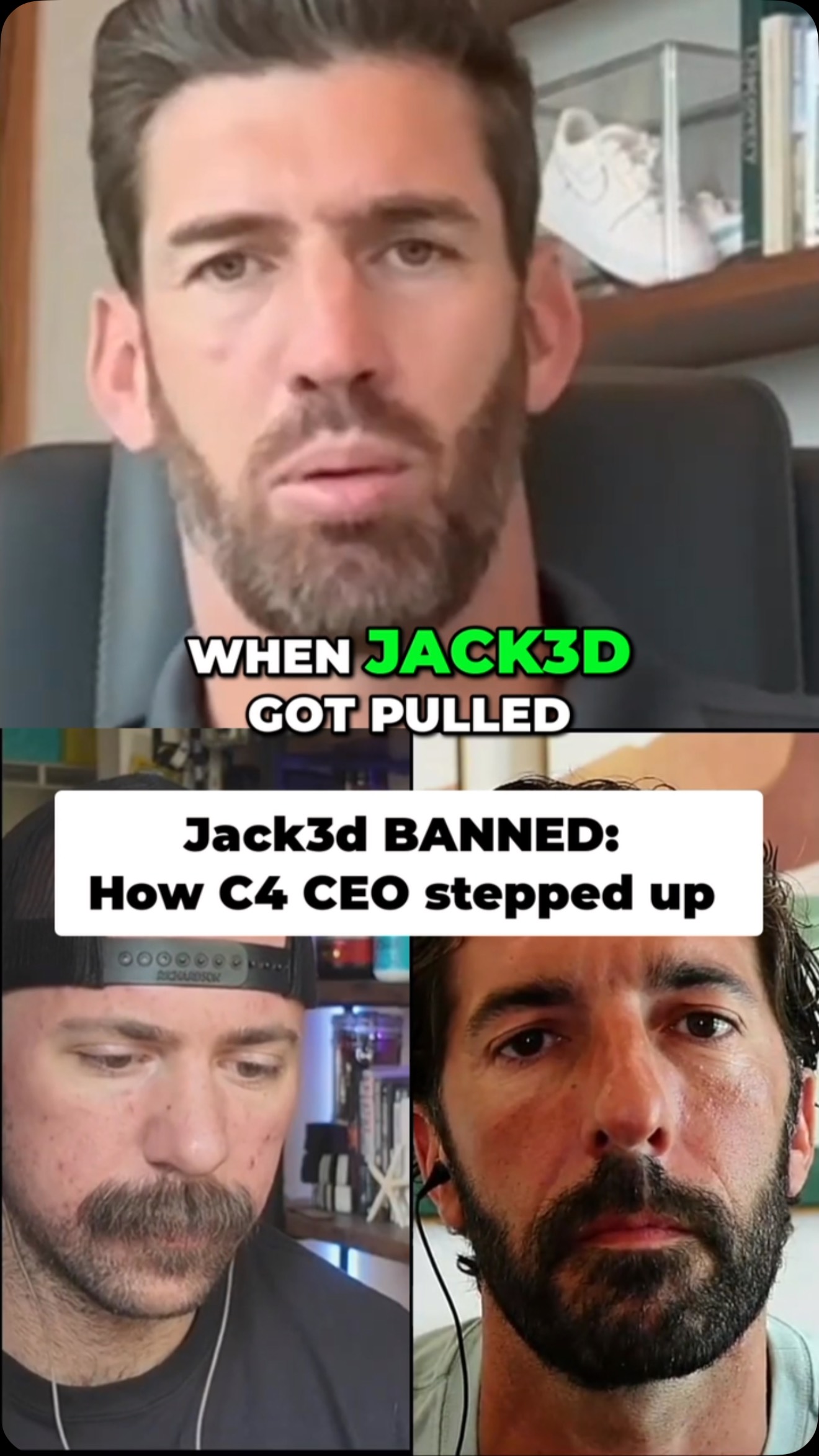 When Jack3d got pulled from the shelves…this is how @c4energy stepped up.
