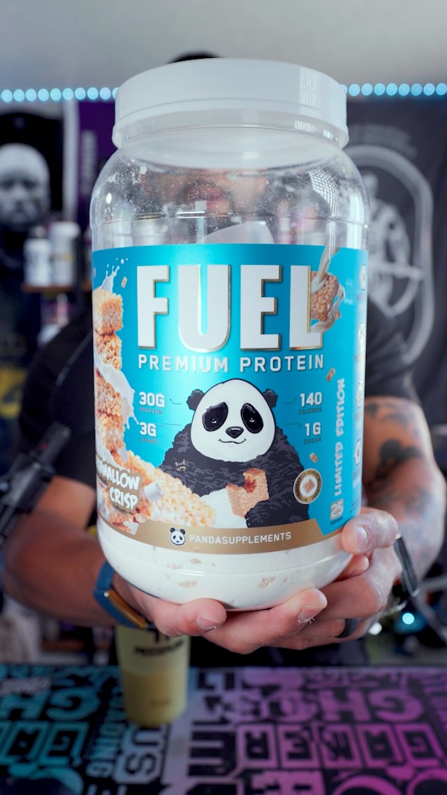 @pandasupps Marshmallow Crisp Fuel Premium Protein 😮‍💨 