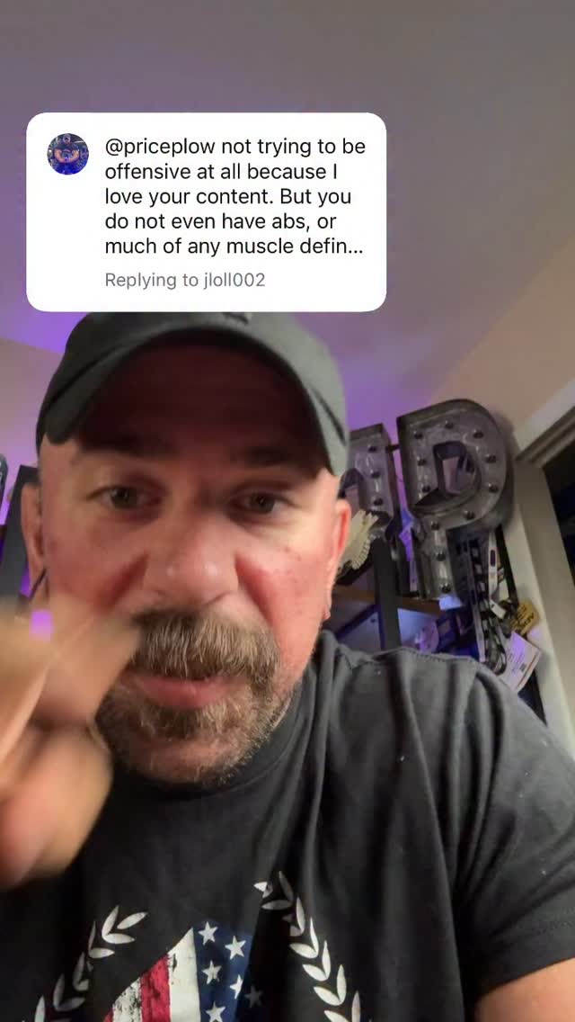Does PricePlow need more abs showing? 😂