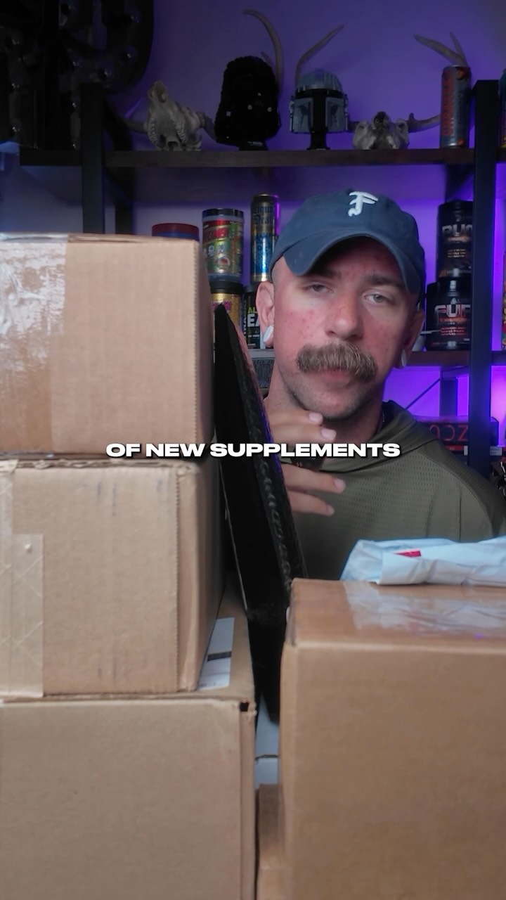 Supplement haul 😳 which package do you wish you got?