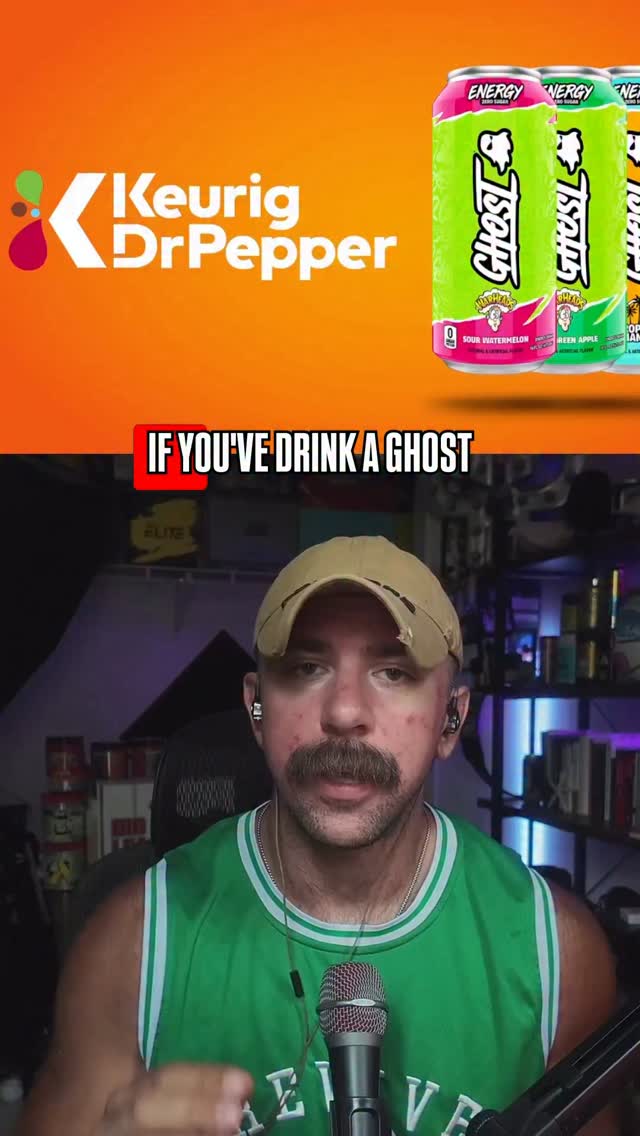 If you’ve drank @ghostenergy in the last year, you’ve really supported @keurigdrpepper and don’t forget the impact @bloomsupps and @c4energy have had either