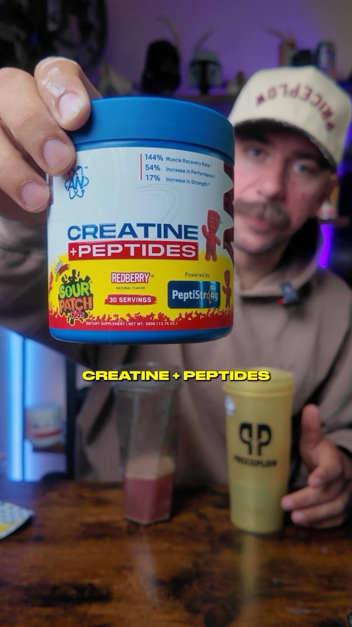 Creatine + Peptide @an.supps x @sourpatchkids