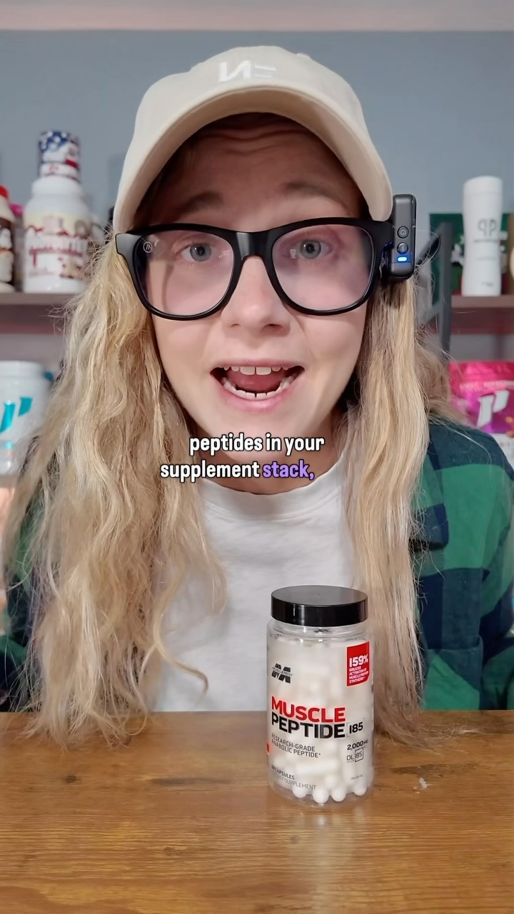 Peptides are having their moment and supplement companies know it...