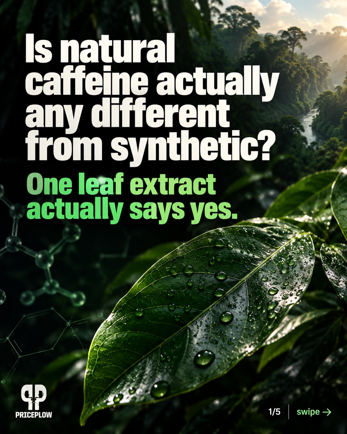 What ACTUALLY makes natural caffeine different? @appliedfoodsciences says it’s the natural occurring constituents alongside caffeine!