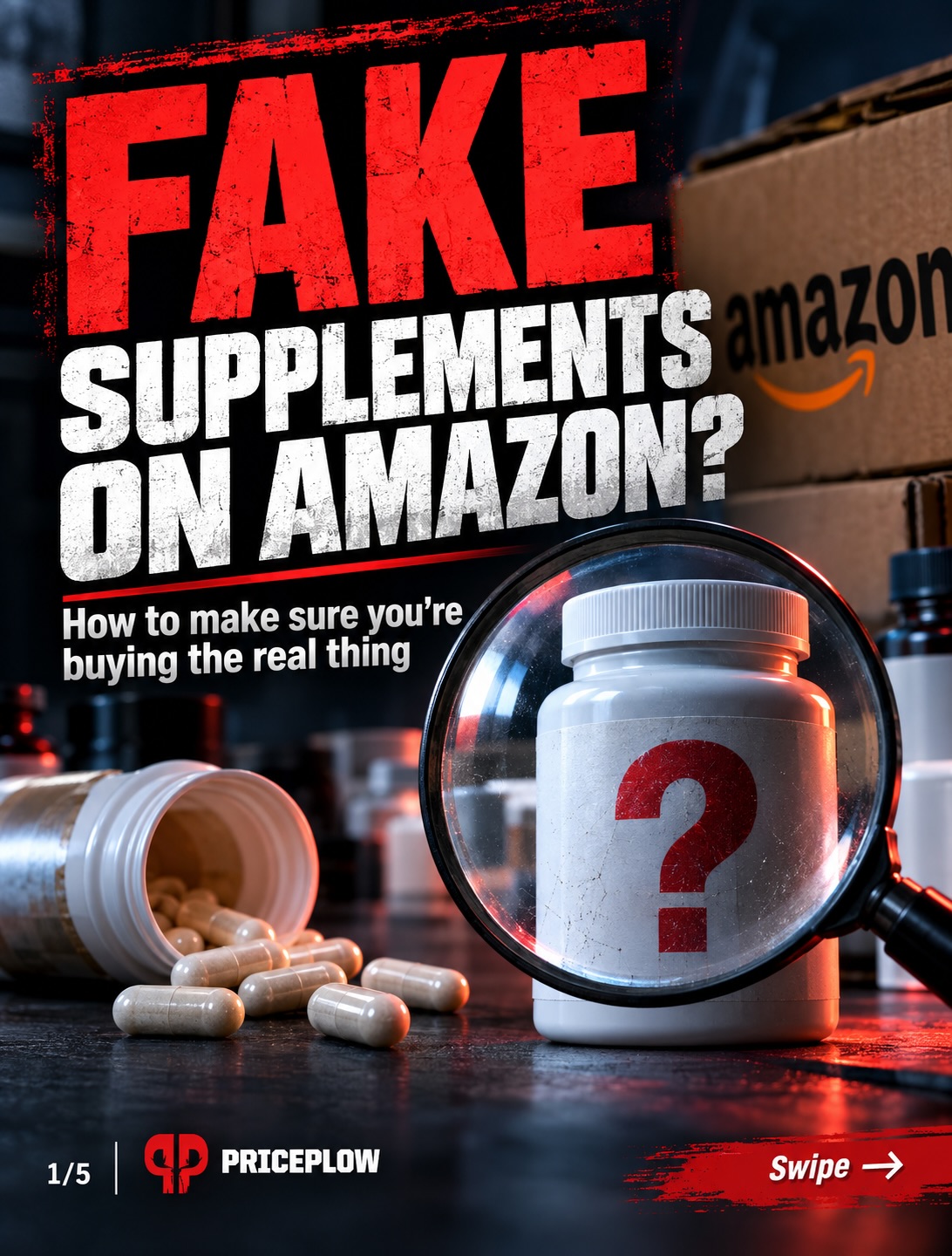 We had a lot of questions about Amazon counterfeit supplements- here’s some info and tips on how to buy quality.