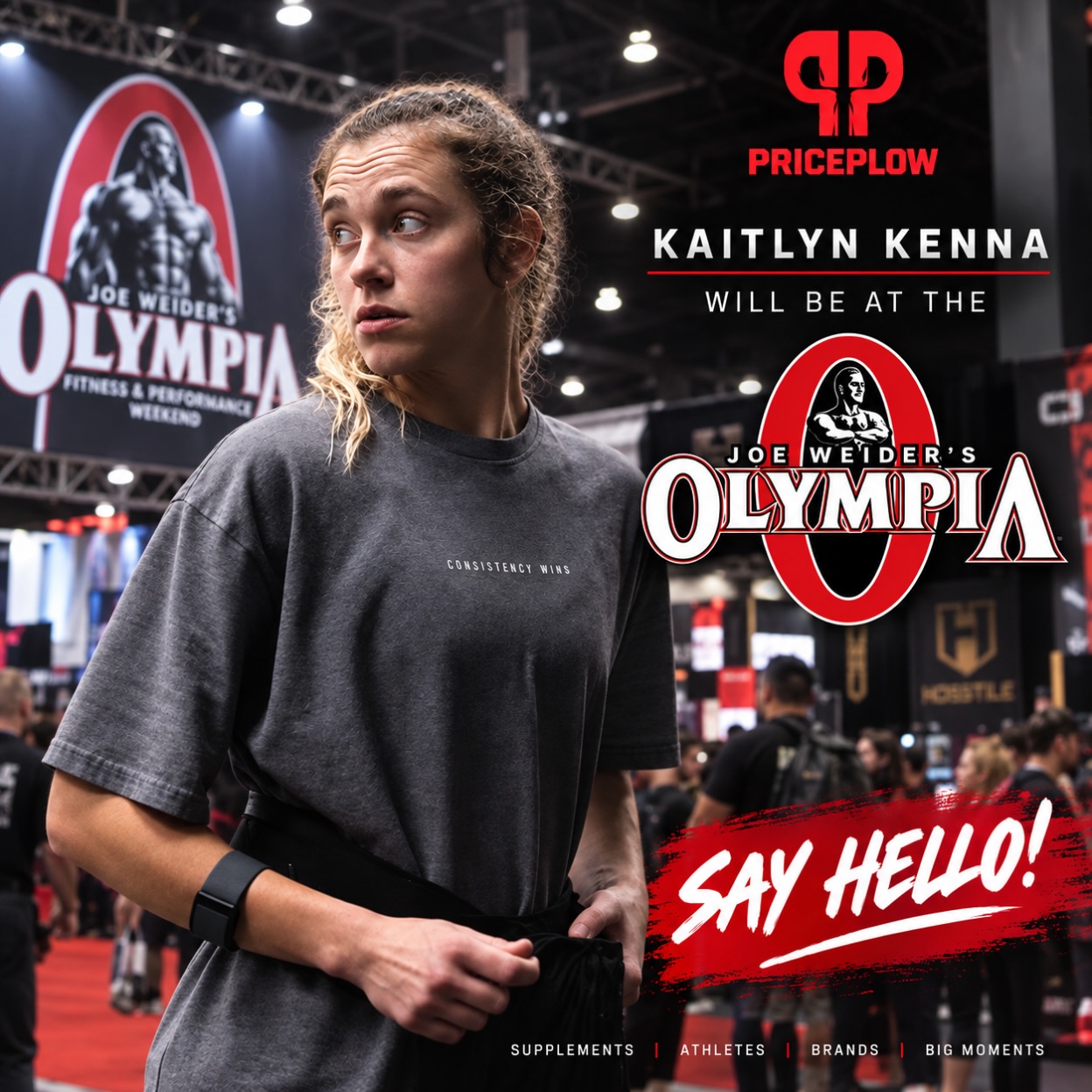 @kaitlynkennafitness is going to be at the @mrolympiallc ! Make sure you say hey