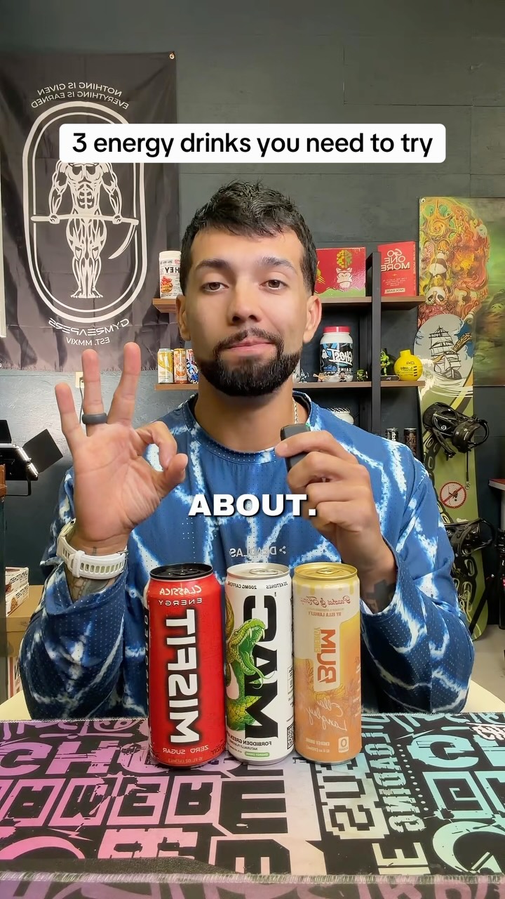Have you tried these energy drinks yet?