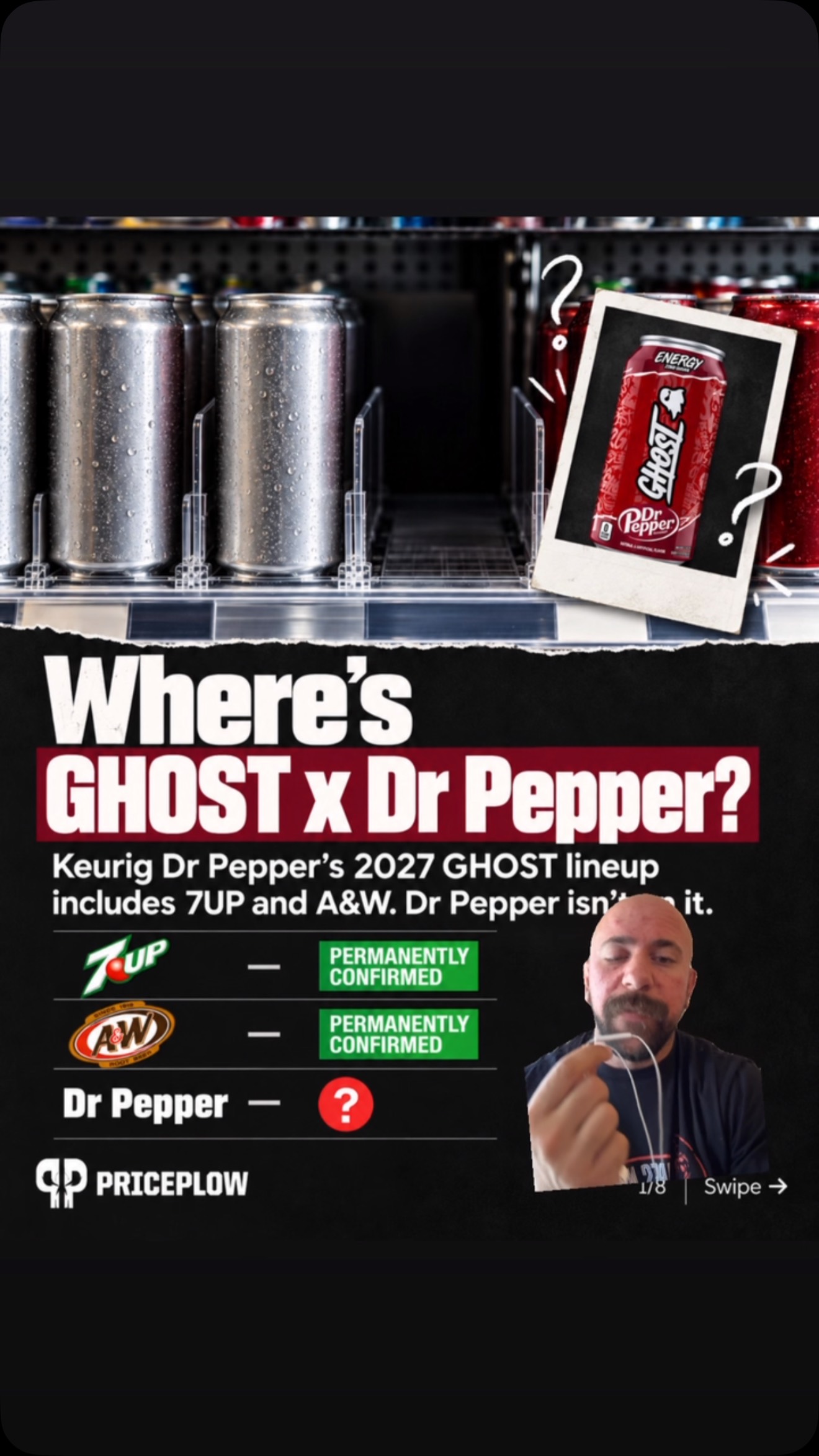 Where is GHOST ENERGY X DR PEPPER?