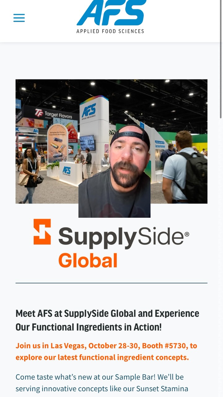 BIG BULLISH on @appliedfoodsciences
