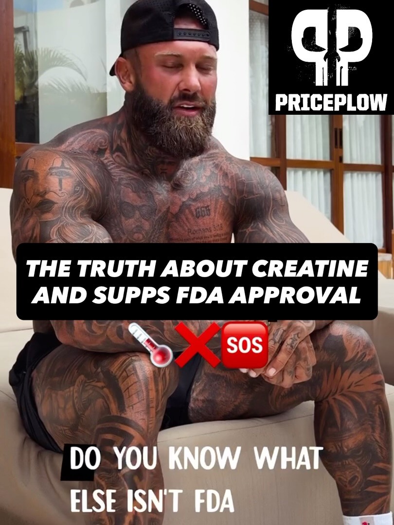 “Supplements aren’t FDA approved!”
