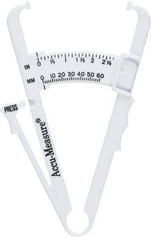Accu Measure Body Fat Caliper Chart