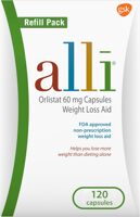 Alli Orlistat Weight Loss Aid - Refill Pack