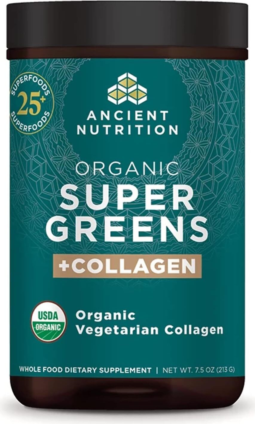 Ancient Nutrition Organic SuperGreens + Collagen PricePlow