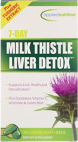 Applied Nutrition 7-Day Milk Thistle Liver Detox