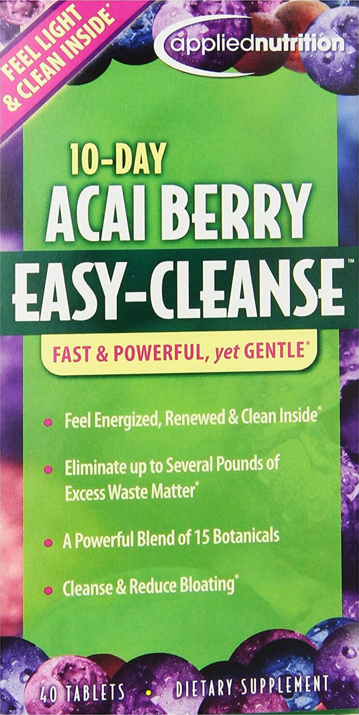 Applied Nutrition And Science 10-Day Acai Berry Easy Cleanse