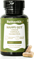Better Alt Happy Gut - Ginger Triphala Probiotics