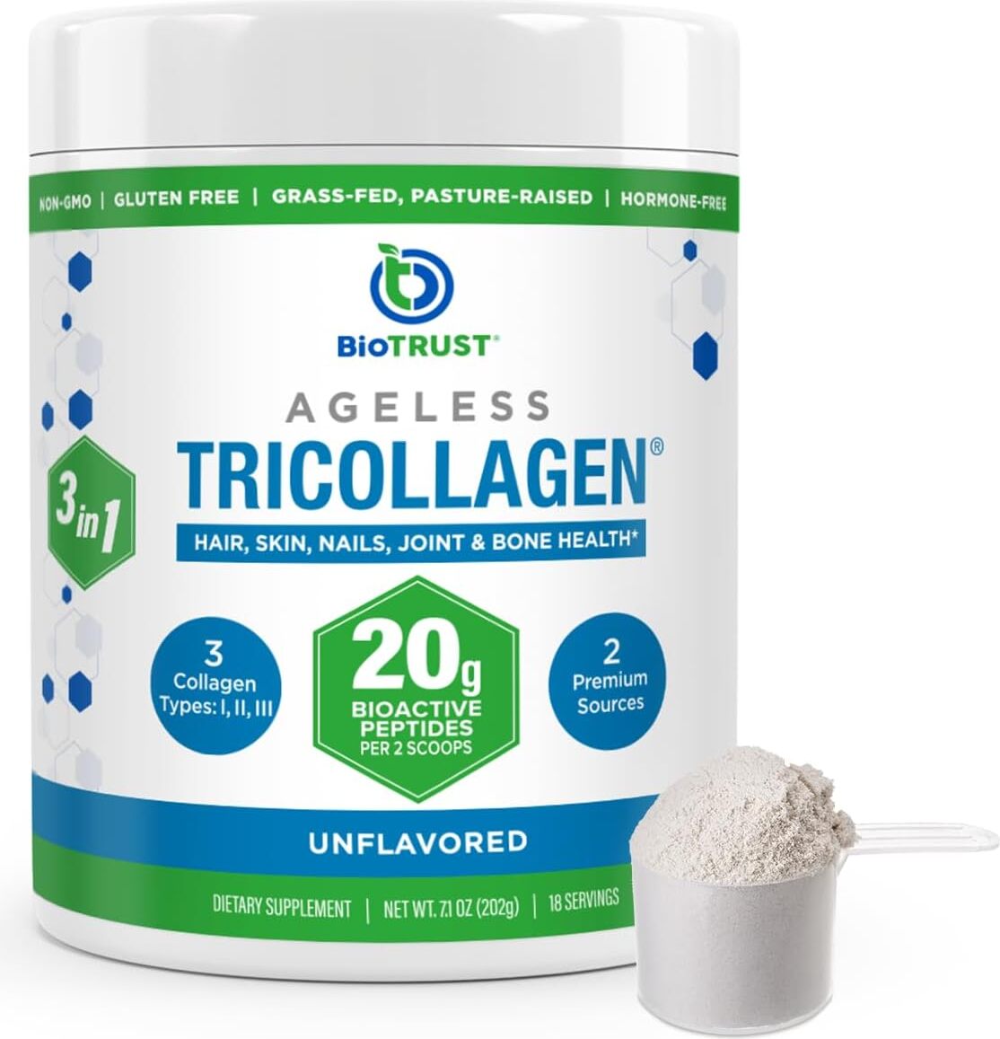 BioTrust Ageless Tri Collagen News & Prices at PricePlow