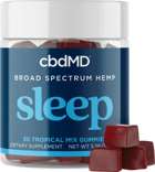 cbdMD Sleep Gummies - Broad Spectrum Hemp