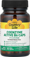 Country Life Active B6 Caps