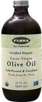 Flora Extra-Virgin Olive Oil, Certified Organic