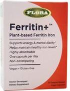Flora Ferritin+ Plant-Based Ferritin Iron