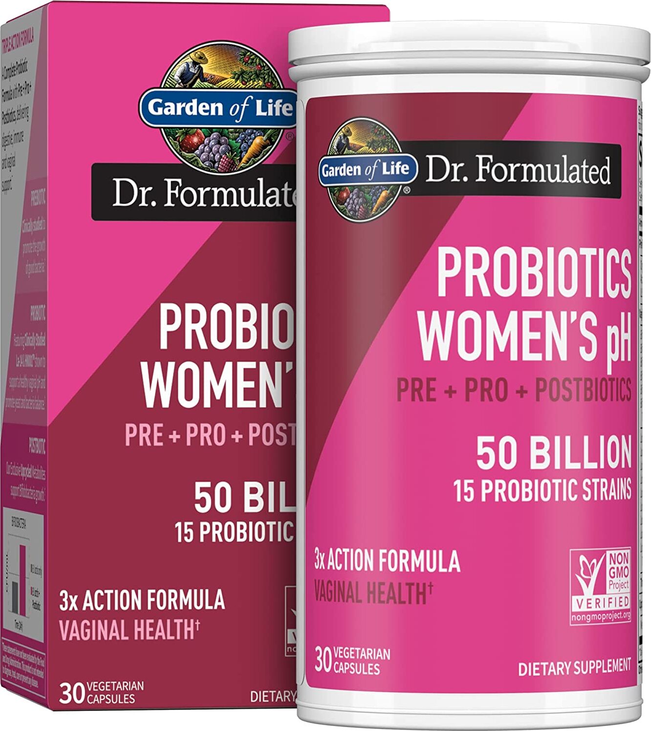 Garden of Life Dr. Formulated Prebiotics Women's pH