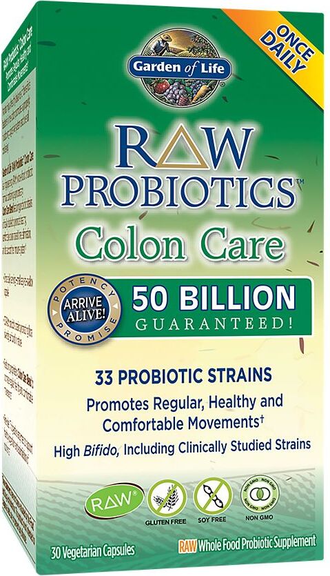 Garden Of Life Raw Probiotics Colon Care Priceplow