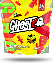 Ghost Hydration Mix - Sour Patch Kids Redberry (24 Sticks)