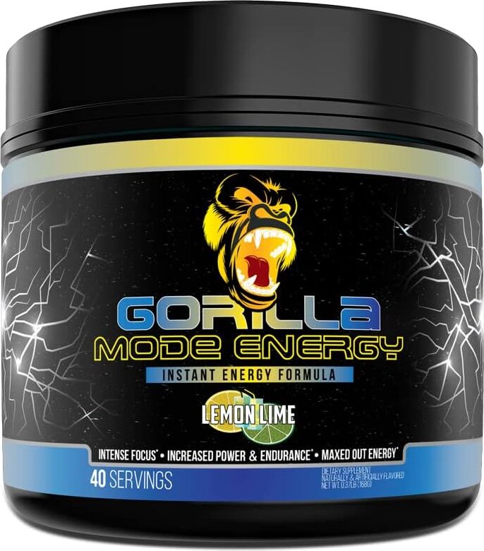 Gorilla Mode - Blackberry Lemonade / 3 Tub Discount Pre-Workout